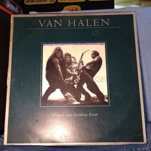 Van Halen Women And Children First 1980 Vinyl Record